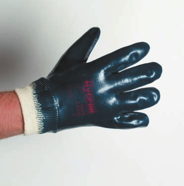 Sensi Lite Bezešvý nylonový úplet, konce prstů povrstvené polyuretanem, pružný náplet na zápěstí, barva bílá Seamles nylon gloves, polyurethane coated fingerstip, elastic knitwrist, white colour A48