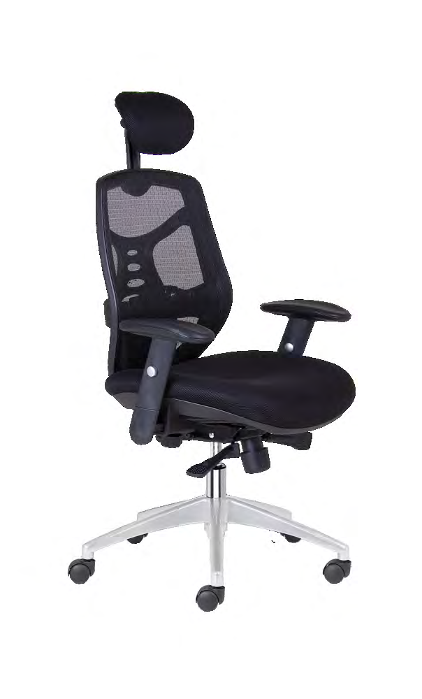01NORTON XL opěrka hlavy sklopná područky výškově stavitelné NORTON XL kříž kovový Norton XL je kancelářská židle s moderním designem a nosností 120.