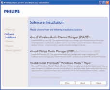 D1 Použití UPnP (pro Windows 2000) 1 Vložte PC suite CD do mechaniky PC. 2 Klepnutím na Philips Media Manager spusťte instalaci programu PMM. 3 Při instalaci postupujte podle pokynů na obrazovce.