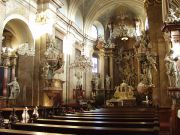 Farní kostel Nanebevzetí Panny Marie kolem 1650, 1735, kolem 1740 Filiberto Luchese (1606 Melide 1666 Víde#), Jan Ji#í Schauberger (?