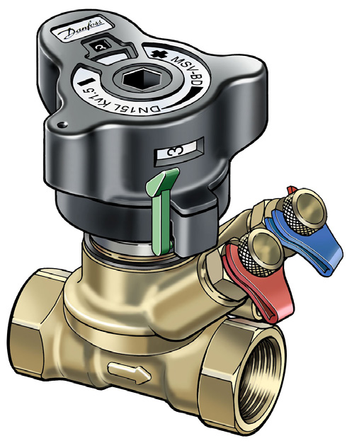 Manuální vyvažovací ventily LENO MSV-BD Použití LENO MSV-BD je řada manuálních ventilů pro vyvažování průtoku v soustavách vytápění, chlazení a teplé užitkové vody.