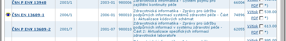 Normy zdravotnické informatiky v současnosti č 67