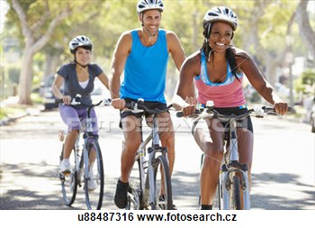 Die Stadt des Radfahrersports Durch die ganze Stadt führen viele Radwege.