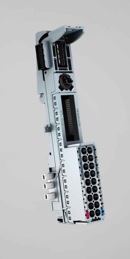 BaseUnit typy Příklad: BU15-P16+A10+2D/T Šířka Base Unit 15 mm Svorky pro I/O P Push-in svorky 16 svorek pro připojení I/O Svorky pro AUX A10 10 svorek AUX A 0 bez AUX svorek Svorky napájení 2x 2