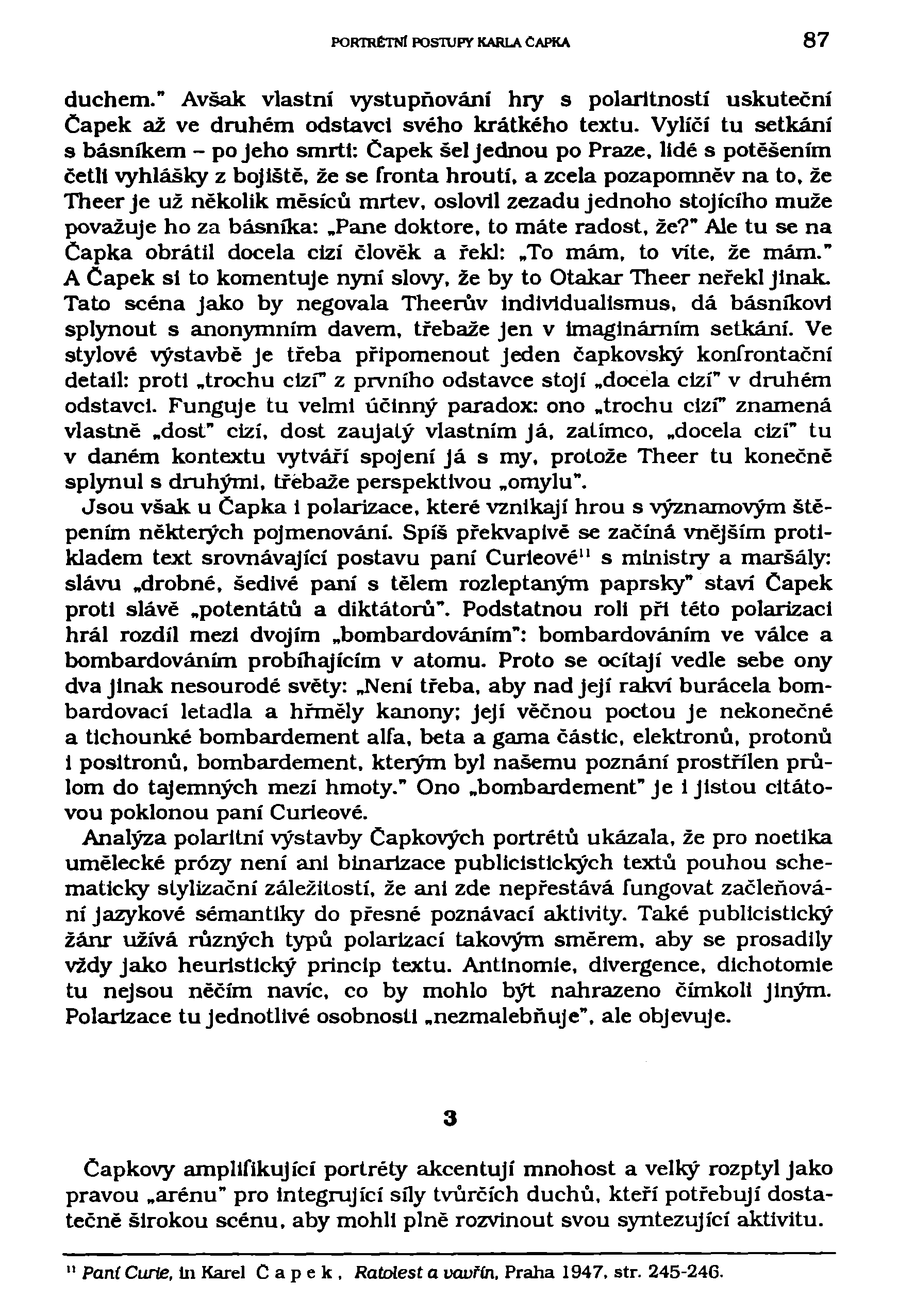 PORTRÉTNÍ POSTUPY KARLA ČAPKA - PDF Stažení zdarma