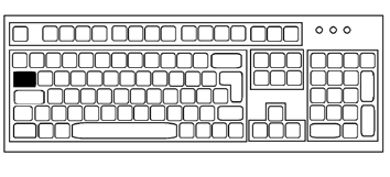 Obrázek 1.4: Počítačová klávesnice nitorů na svém stole máte. Oba dva umí totéž. Jediným rozdílem je opravdu pouze jejich velikost a to, kolik zabírají na stole místa. 1.2.