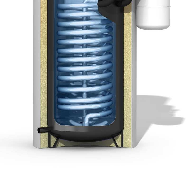 Zásobníky na teplú pitnú vodu Systémový solárny zásobník na teplú pitnú vodu TSS Systémový solárny zásobník na teplú pitnú vodu TSS pozostáva z: 1.