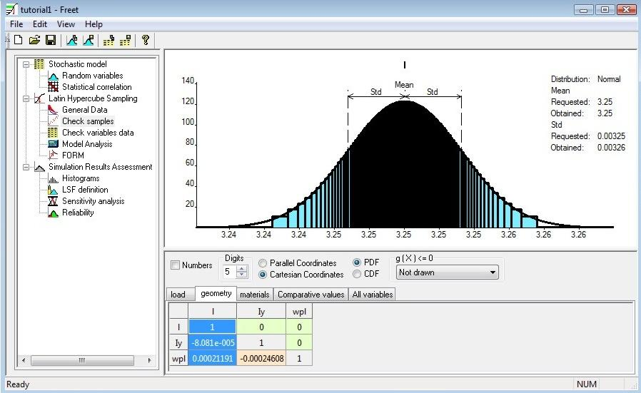 FReET tutorial prohlížení histogramů kliknutí na veličinu zobrazí histogram zobrazená veličina