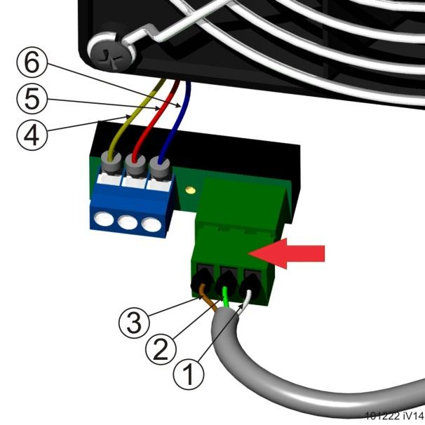 Elektrické zapojení Tento popis elektrického zapojení platí pro kulaté kabely. Je však obdobný i pro ostatní kabely.