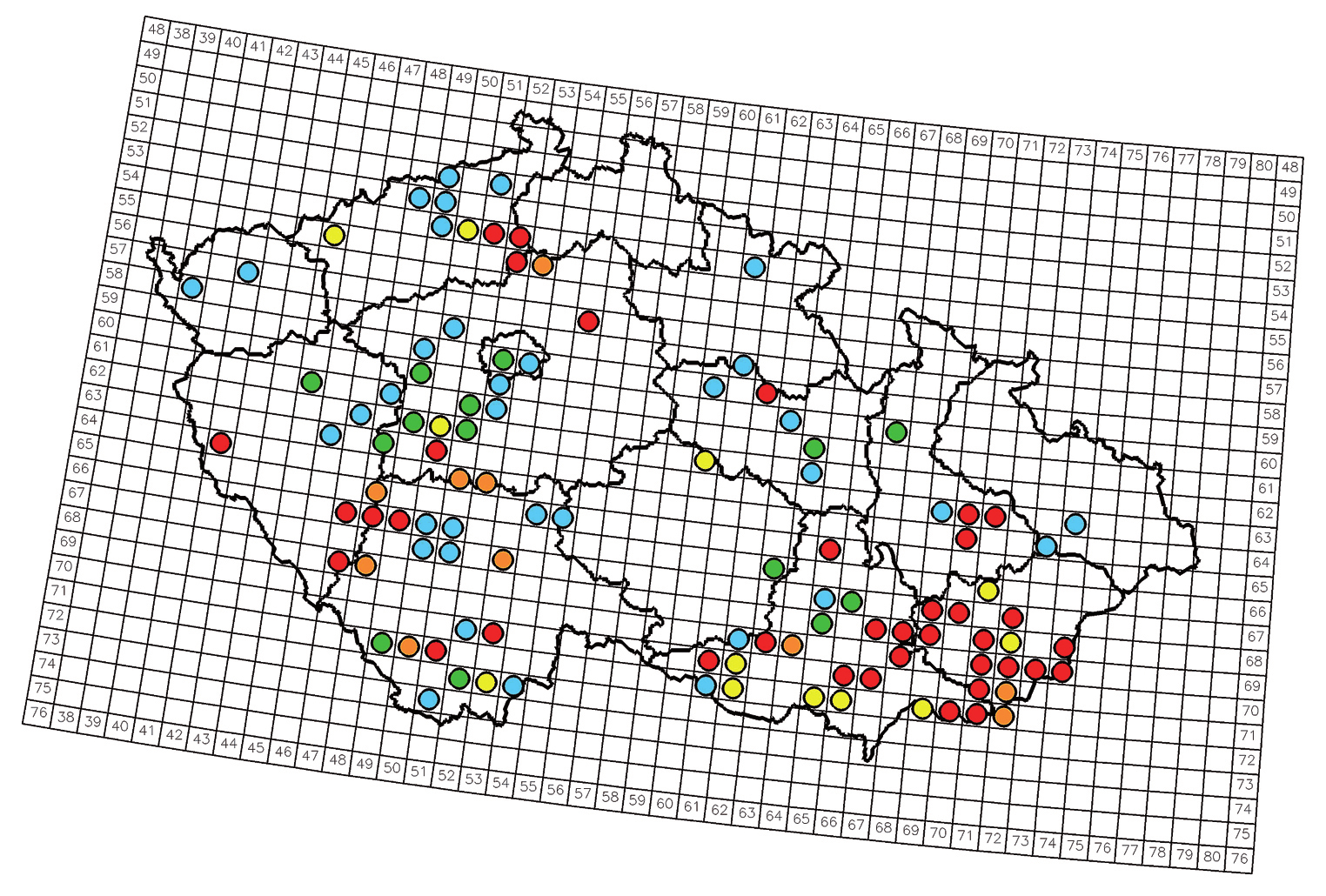 Acta Carpathica Occidentalis 6 Šnajdara P. & Spitzer L. a tvoří uzavřené sedentární populace.