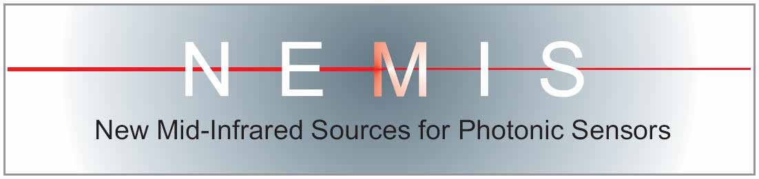 The NEMIS project aims at the development and realisation of compact and packaged vertical-cavity surface-emitting semiconductor laser diodes (VCSEL) for the 2-3.
