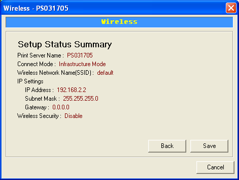 Je možné nechat tiskový server, aby získal nastavení IP od DHCP serveru, nebo lze zadat IP nastavení ručně.