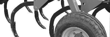 Seřizování 8.1.1 Mechanické nastavení hloubky Mechanické nastavení hloubky umožňuje jednoduché přizpůsobení pracovní hloubky stroje Centaur v klidovém stavu. Distanční prvky na jednotkách válce, resp.