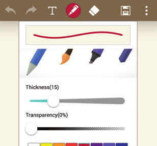 Funkcija QuickMemo+ (hitra beležka) Funkcija QuickMemo+ omogoča ustvarjanje beležk in zajem posnetkov zaslona.