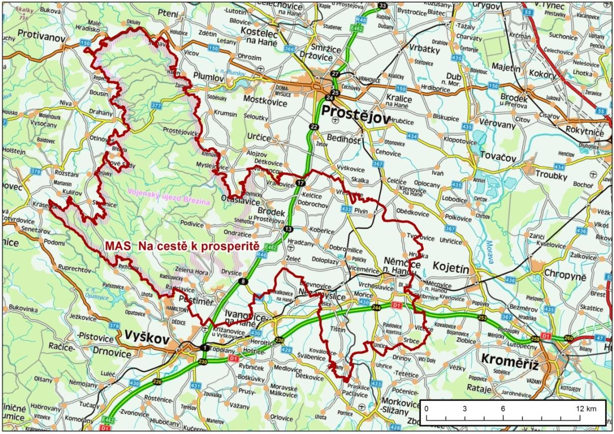 3.1.4 Doprava Dobrá dopravní dostupnost je bezesporu silnou stránkou území MAS, a to jak v oblasti automobilové, tak železniční dopravy.