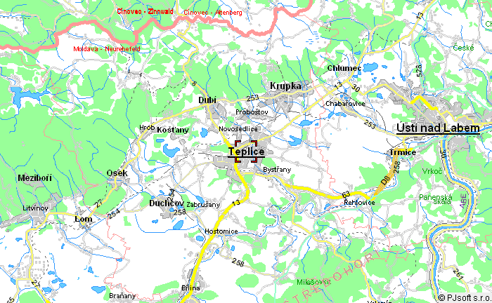 Všeobecné informace Charakteristika Název Statutární město Teplice Sídlo 415 01 Teplice, nám. Svobody 2 IČO 00266621 bankovní spojení 19-226501/0100 Komerční banka a.s. osoby jednající jménem klienta Jaroslav Kubera, primátor města počet obyvatel 49959 Geografické určení Město Teplice jsou lázeňské Statutární město v Ústeckém kraji.