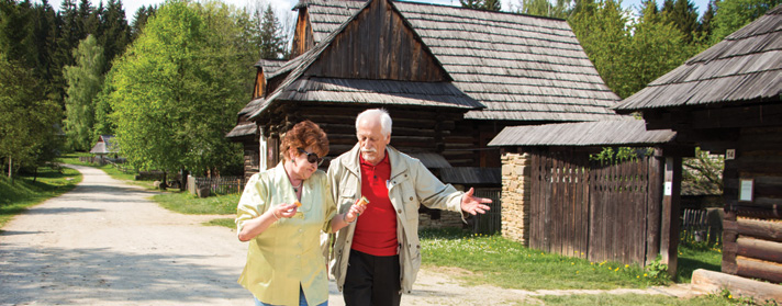 13 V Martine si môžete na jednom mieste pozrieť najznámejšie historické dediny z regiónov Slovenska - z Turca, Oravy, Liptova, Kysúc.
