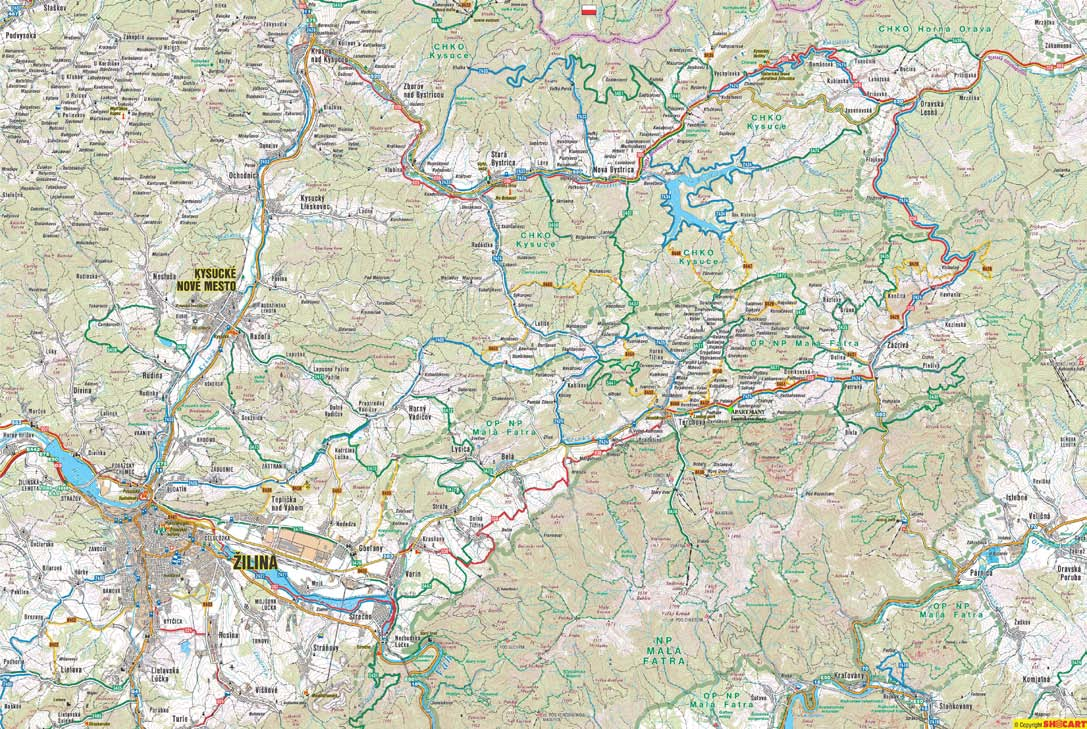 č. rázcestie značka stúpanie klesanie úseku celková celkový modrá 0.5 km 0 m 30 m 0:10 0.5 km 0:10 16 km 7:25 Pod Tanečnicou (1170) zelená 1.7 km 0 m 260 m 0:35 1.7 km 0:35 17.