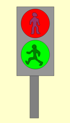 2.4 Význam dopravných značiek zebra, semafor 1. Napíš koľkokrát prechádzaš cez cestu, keď ideš do školy. 2.