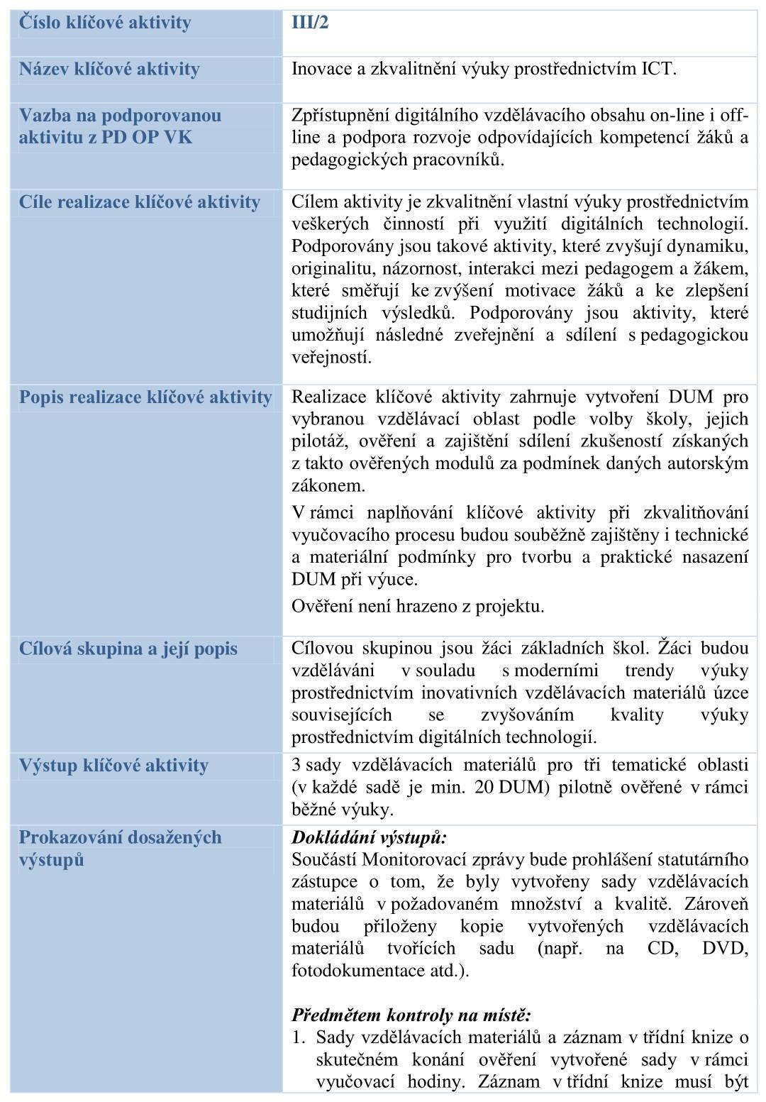 Příloha C Šablona