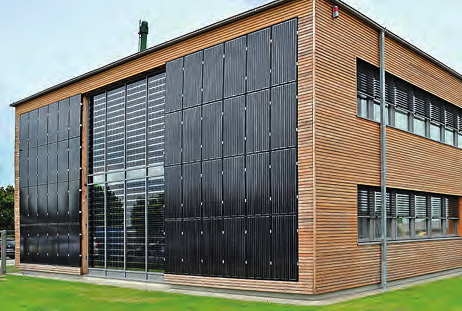 14 ERTEX SOLARTECHNIK Solární moduly pro integraci do fasády ertex solar vyrábí solární moduly, které splňují nejvyšší nároky na rozměr, nosnost a možnost použití v integrovaném plášti budov.