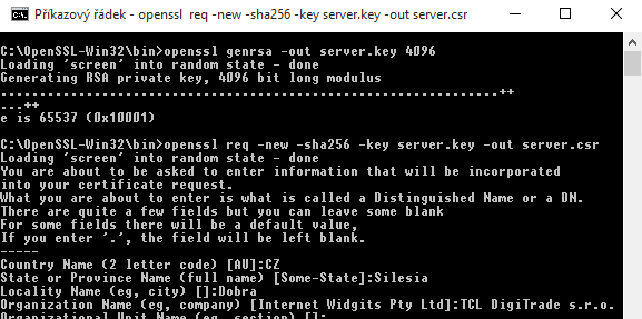 Tip #2 Vytváření SHA2 self-signed SSL certifikátů Je potřeba použít nástroje OpenSSL a kyrtool Databáze certsrv.