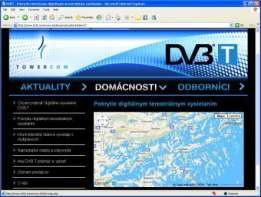 Zdroj ďalších informácií integrovaná podstránka www.towercom.