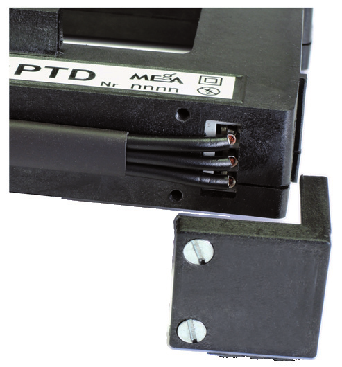 SMART PTD transformátor proudu s děleným jádrem Postup sestavení a uvolnění jádra Smart PTD Sestavení jádra Smart PTD Uvolnění