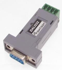 Pro převodník DALI Net (IP verze) se zadává IP adresa převodníku DALINet, číso portu 23 a typ komunikace TCP DALI sběrnice- použití kabelu s pěti vodiči Délka dvou vodičů sběrnice DALI mezi dvěma