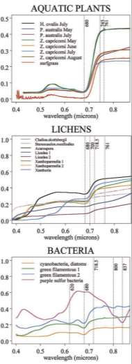 Spektrometrická křivka Tuček (1998) Kiang et al.