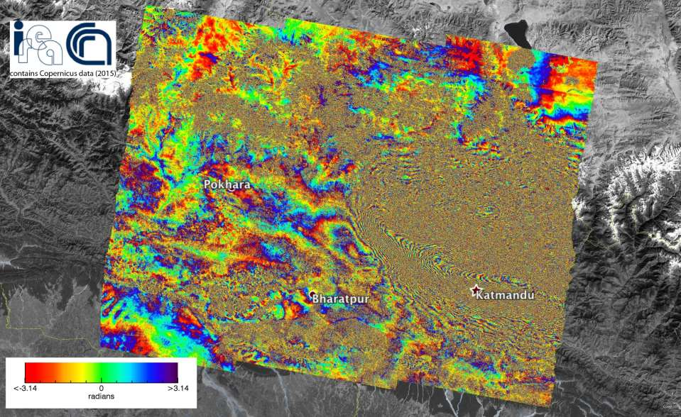 Sentinel 1A radarová