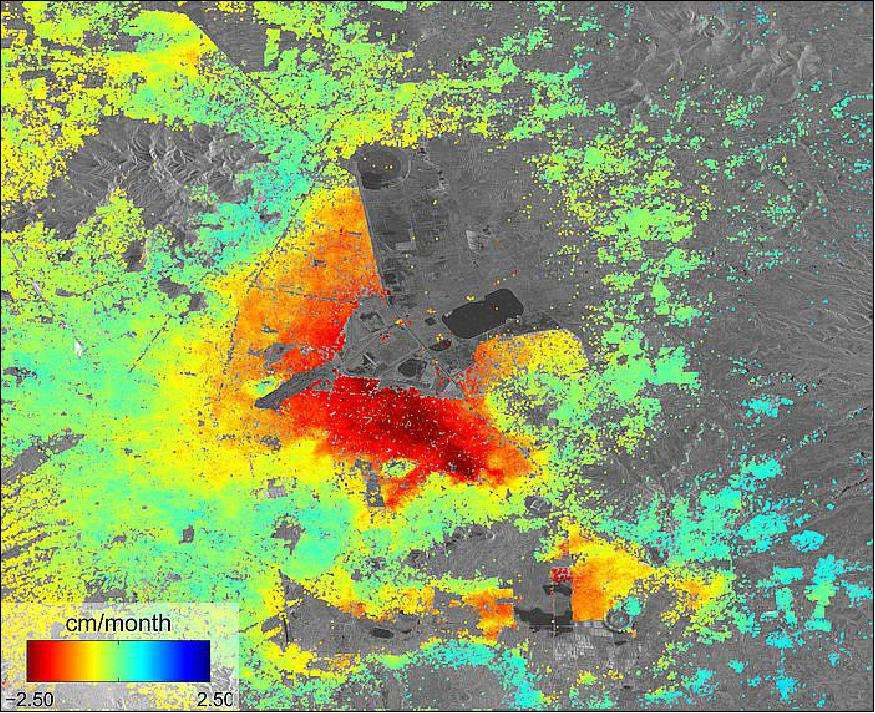 Sentinel 1A radarová