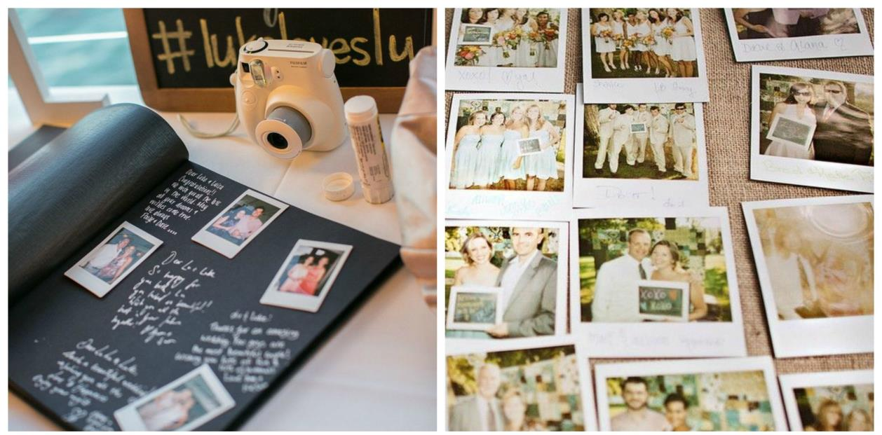 ZAPŮJČENÍ POLAROIDU DALŠÍ SLUŽBY Velkým hitem na svatbách je fotoaparát Polaroid, ze kterého máte fotografie okamžitě.