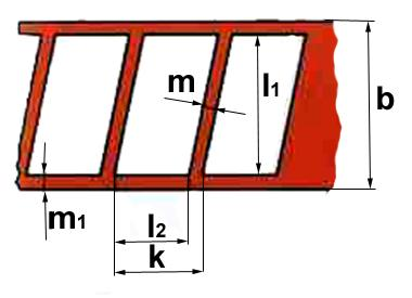 Určení k, b k.