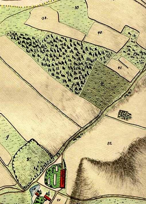 Jozefínsky kataster mapa Nedostatok: - Podľa častí krajiny (spravidla