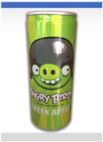 NÁPOJE 876 Bolero mix, nízkoenergetický 8g 6x24 ks nápoj, 8727 Energy drink 501, sýtený nápoj, 250ml 8724 Angry birds apple