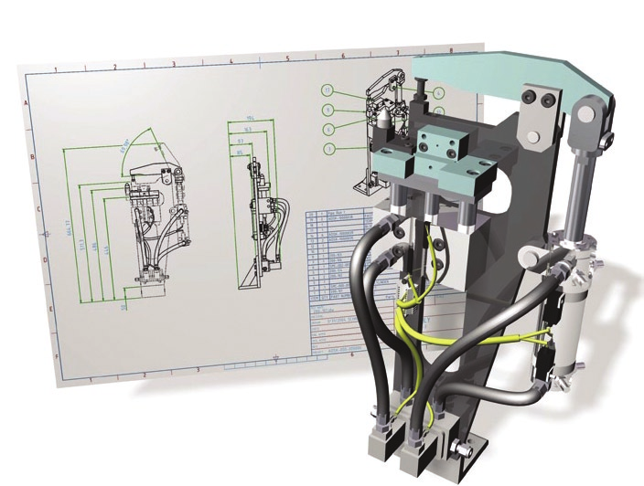 Integrace s aplikací AutoCAD Inventor uživatelům programu AutoCAD susnadňuje pochopit výhody vytváření digitálních prototypů s využitím svých investic do odborných znalostí programu AutoCAD a