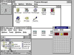 Vývoj osobných počítačov Grafické rozhranie Microsoft Windows: grafické užívateľské prostredie MS Windows umožnilo prácu s PC širšej verejnosti. Verzie Windows 1 a 2 boli nepoužiteľné až Windows 3.