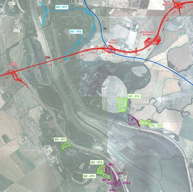 2. KOMPENZAČNÉ OPATRENIA Proces posudzovania vplyvov na životné prostredie (EIA) preukázal, že stavba bude mať významne negatívny vplyv na priaznivý stav troch druhov živočíchov a to haje tmavej