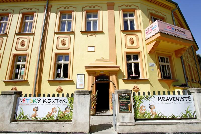 Návštěva v mateřském centru Waldík, mateřské centrum, pracující při Waldorfské iniciativě v Olomouci.