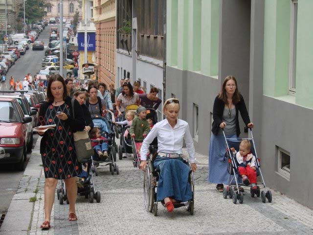 Mobility for all mobility without barriers: support for complex approach in cities and communities since 1996 Programme of government