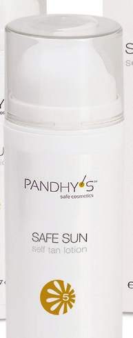 OPALOVACÍ HYDRATAČNÍ PÉČE opalovací hydratační péče PANDHY S SAMOOPALOVACÍ KRÉMY 3 & 5 PANDHY S SAFE SUN SELF TAN LOTION 3 & 5 Balení: profesionální / klientské: 150 ml (980761, 980762) Hedvábná,