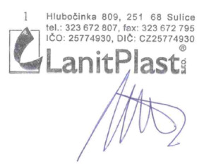 HU Jótállási jegy meghosszabbított szerződéses jótállás az üvegház polikarbonát üvegeire o a LANIT PLAST, s.r.o. társaság által forgalmazott minden polikarbonát üvegezésű üvegház modellre (gyártótól függetlenül).
