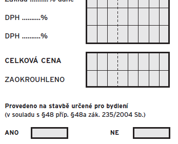 účtování položek materiál bez rabatu a poštovného práce dle ceníku záručních oprav dopravné dle ceníku záručních oprav daň* na každou opravu pouze 1x