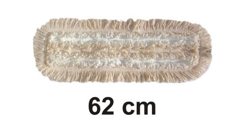 MOP Z MIKROVLÁKNA PREMIUM 62 cm (MM006) Parametry Mop z mikrovlákna Prémium uzlíčkový 62 cm: Mop z mikrovlákna typ Prémium uzlíčkový délka 62 cm bílý je vyrobený ze speciálního mikrovlákna DUOTEX,