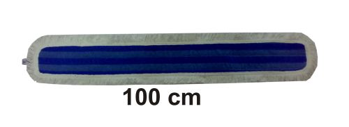MOP Z MIKROVLÁKNA PREMIUM 100 cm (MM007) Parametry Mop z mikrovlákna Prémium modrý s třásněmi: Mop z mikrovlákna typ Prémium s třásněmi délka 100 cm kombinace modrá s bílou je vyrobený ze speciálního