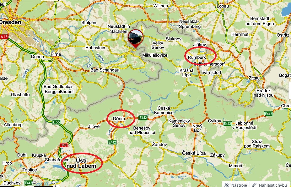 A. ANALYTICKÁ ČÁST A.1 Charakteristika města 1. Území Umístění obce v rámci ČR, kraje, ORP Dolní Poustevna je město v Ústeckém kraji, okrese Děčín, v západní části Šluknovského výběžku.