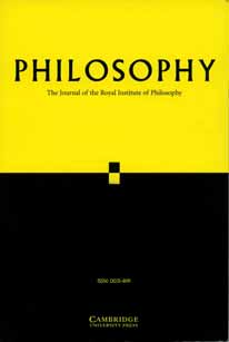 III. Hodnocení hlavní činnosti Ze studií a statí publikovaných v zahraničí lze uvést (v abecedním pořadí) například následující: volume 89 number 350 October 2014 Edited by Anthony O Hear