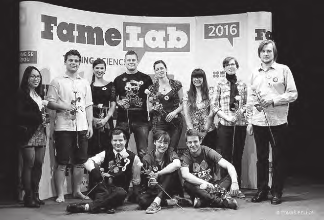Vítězkou národního kola FameLab 2016 se stala studentka 3.