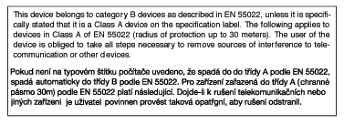 N'utiliser que des câbles RF armés pour les connections avec des ordinateurs ou périphériques.